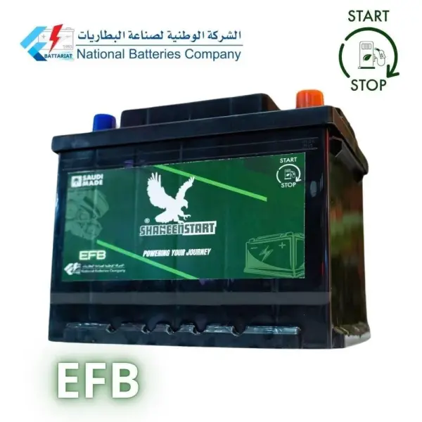 بطارية شاهين ستارت DIN60L EFB LN2